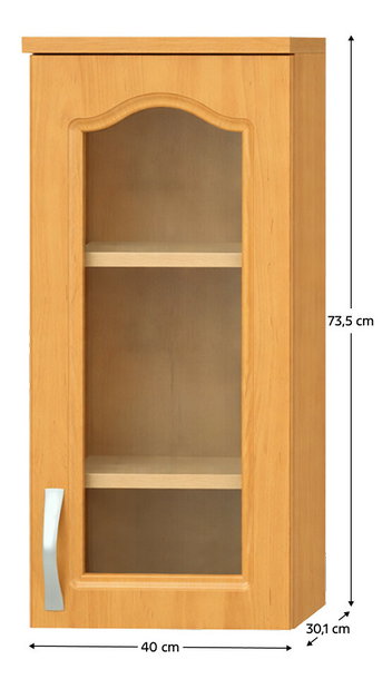 Dulap superior de bucătărie Leite MDF klasik W40S/D arin (D)