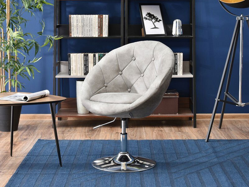 Fotel Lush 3 (szürke + fekete)