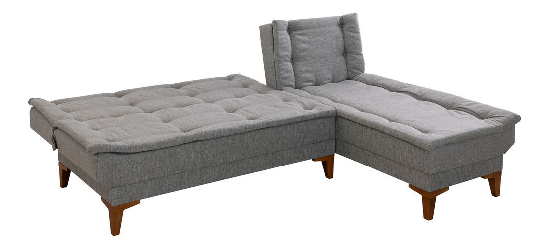 Canapea extensibilă Syrma (gri)