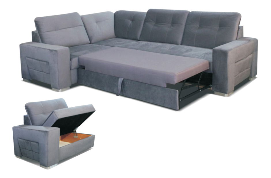 Rohová sedačka Sapporo 1P+A+2F (béžová) (L)