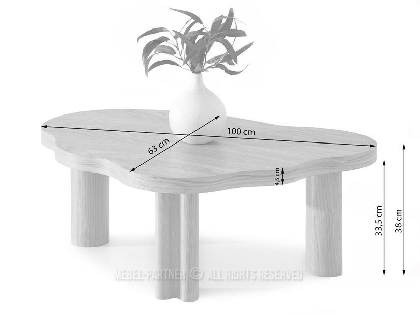 Stolić za kavu Suicidio (crna)