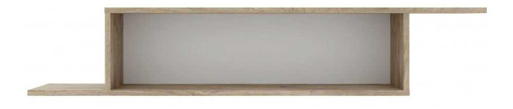 Polica Mitiano MI2 (hrast enderein + bijela)