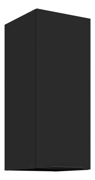 Horná kuchynská skrinka Sienla 30 G 72 1F (čierna matná)
