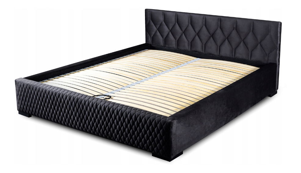 Kárpitozott ágy 160x200 cm Loddy