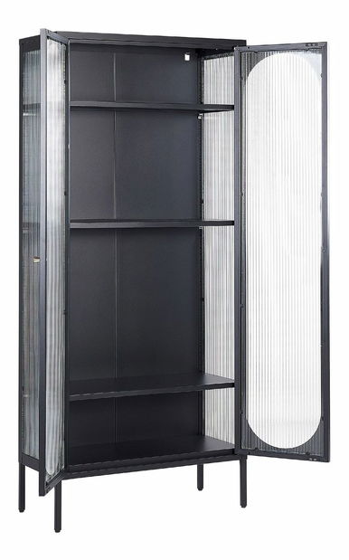 Vitrină Fanny (negru)
