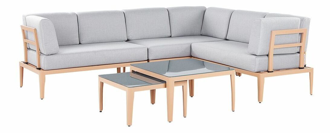 Kerti garnitúra Rimza (szürke)