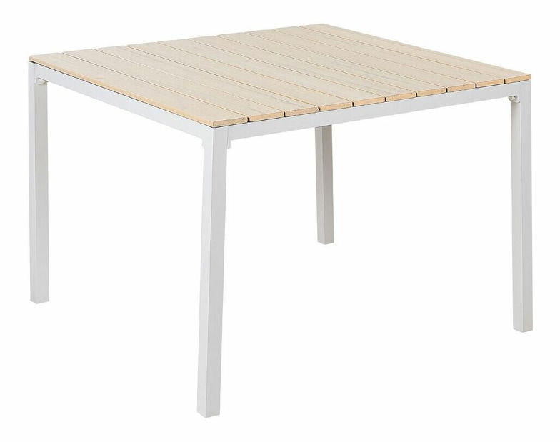 Záhradný stôl Praza (svetlé drevo)