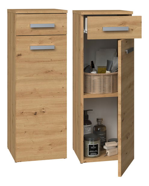 Dulap de baie Neltossa 17 (stejar artisan)