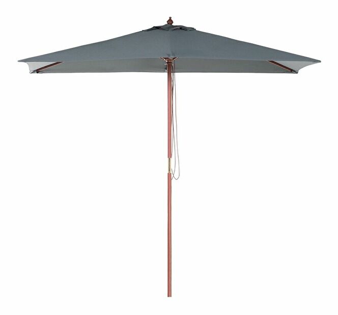 Umbrelă de grădină 144 cm FLAME (lemn) (gri închis)