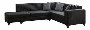 Rohová sedačka Westy (antracit) (L)