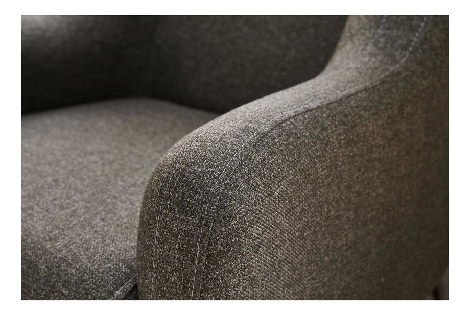 Kreslo Revosatta (antracit + čierna)