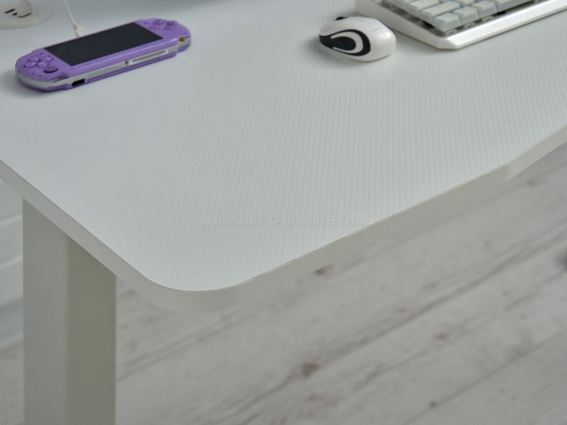 PC stolík Wilhelm (biela)