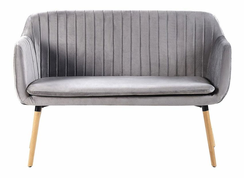 Pohovka dvojsedačka TORBY (sivá)