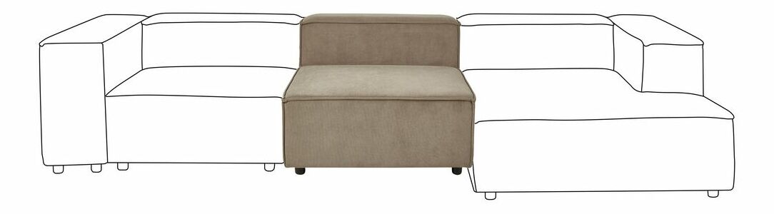 Fotelja Afrika (smeđa)