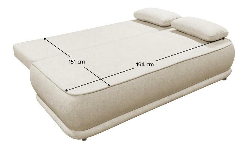 Canapea Lagona (bej șuvițat)