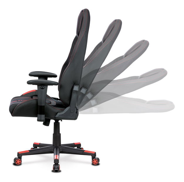 Uredska/gaming fotelja Farro-F07-RED (crna + crvena)