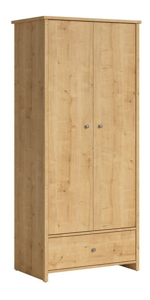 Šatníková skriňa BRW Porto SZF2D1S