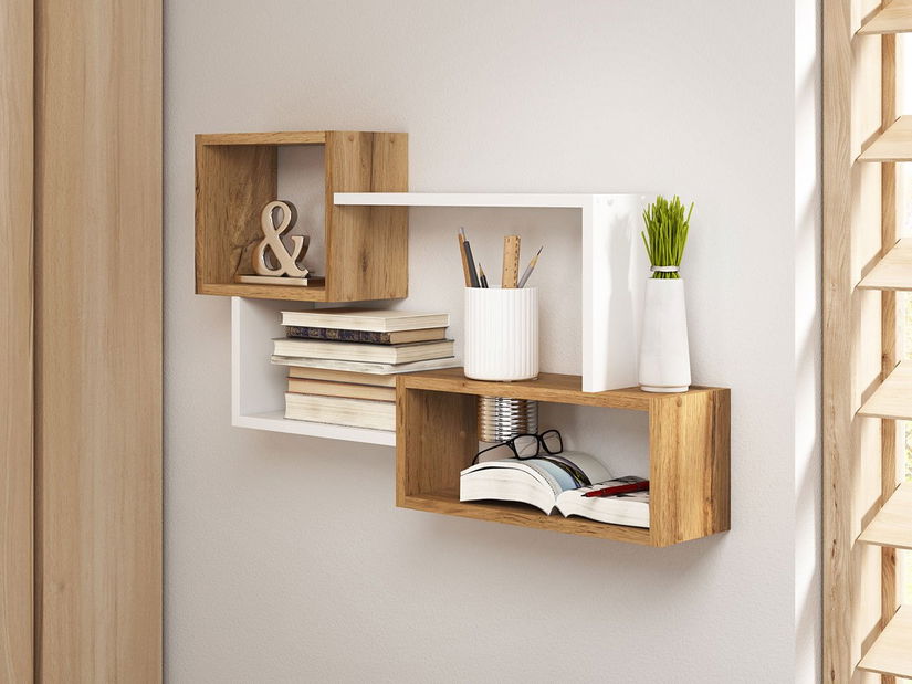 Raft de perete Cyzara 005 (wotan + Alb)