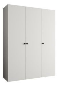 Dulap de haine 150 cm Parna 1 (alb + Negru)