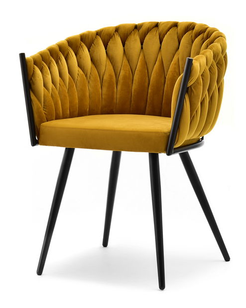 Jedálenská stolička Radio (čierna)