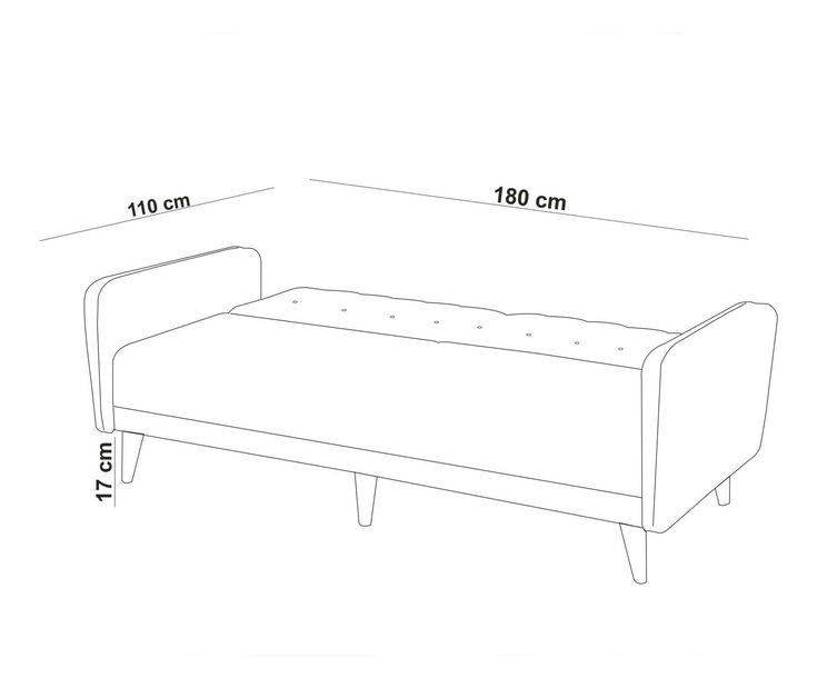 Set canapea fotoliu Aryanna (Albastru închis)