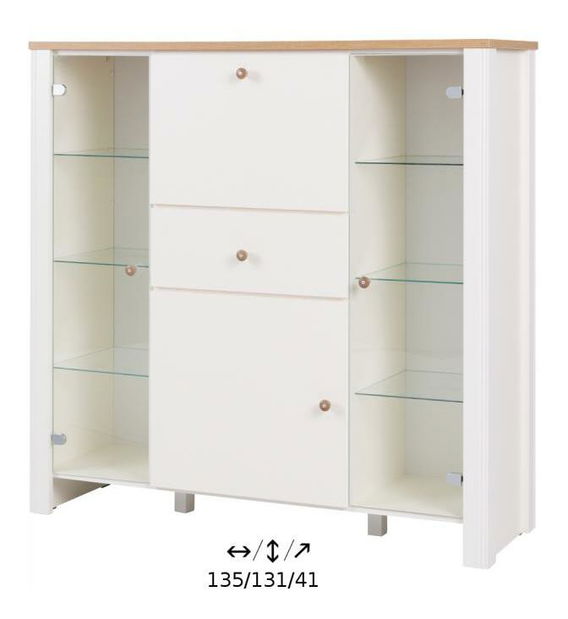 Vitrína Berkeley B12