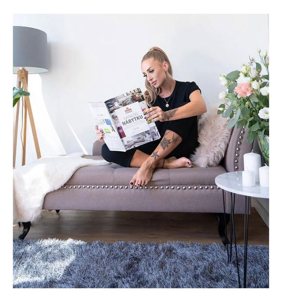 Koberec 80x150 cm Kalara (sivá)