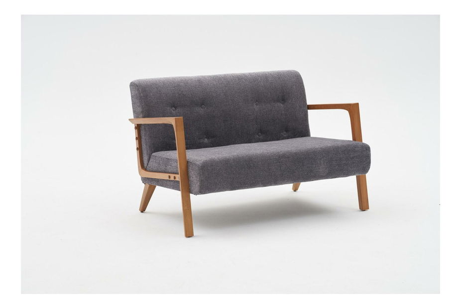 Canapea două locuri Kramer (Gri)