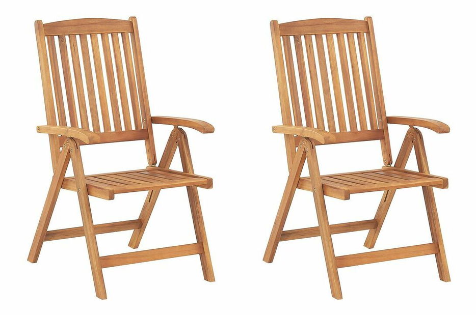 Záhradný set Jakarta (tmavočervená) (s vankúšmi)