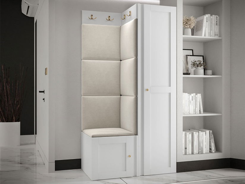 Mobilier hol Torro XXV (alb + bej)