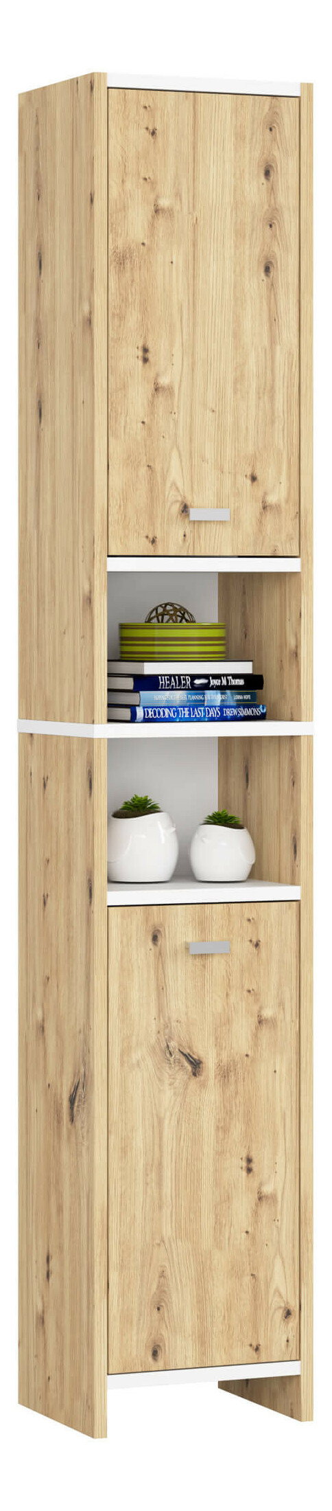 Regál Biologico (artisan tölgy + fehér)