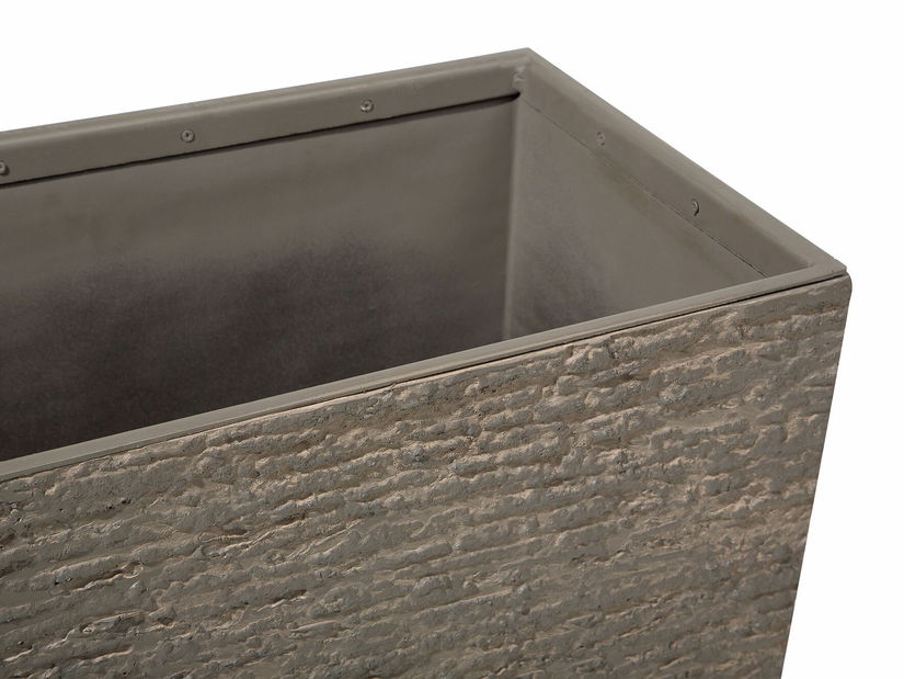 Posuda za cvijeće EDEXA 50x70x29 cm (kamen) (smeđa)