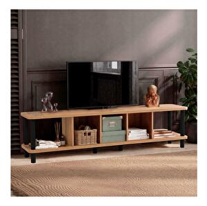 TV asztal/szekrény Neovision (fekete + atlanti fenyő)
