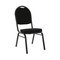 Jedálenská stolička Jarvis (čierna)