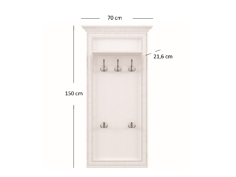 Cuier Terina (woodline crem)