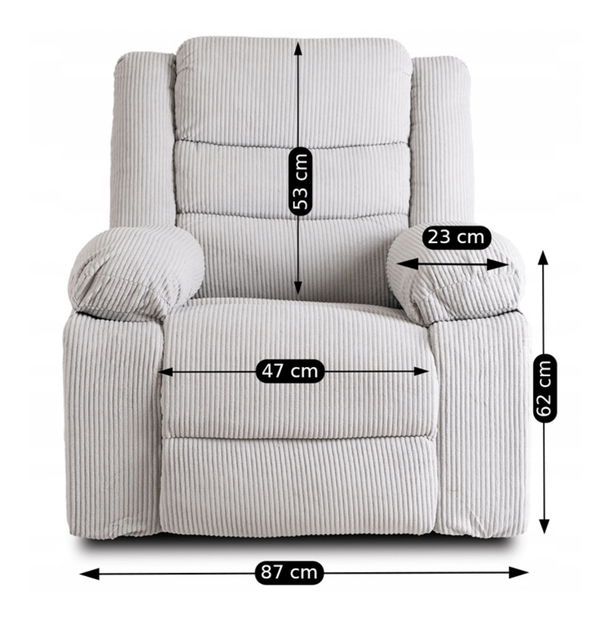 Pozícionáló fotel Apoya (szürke) 