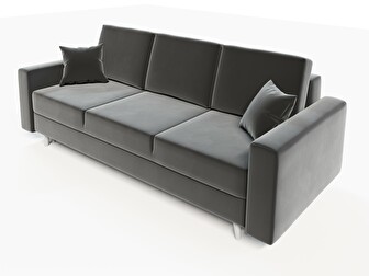 Sofa na razvlačenje Kineton (siva)