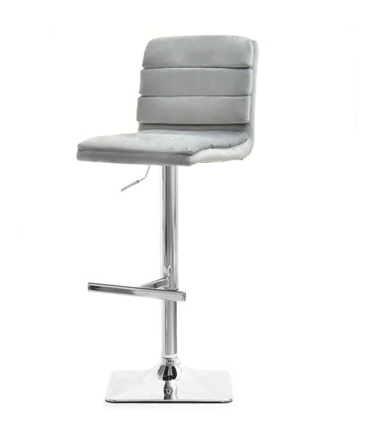 Stolička Hanoi (sivá + čierna)