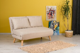 Kanapé futon Fillie (krém)