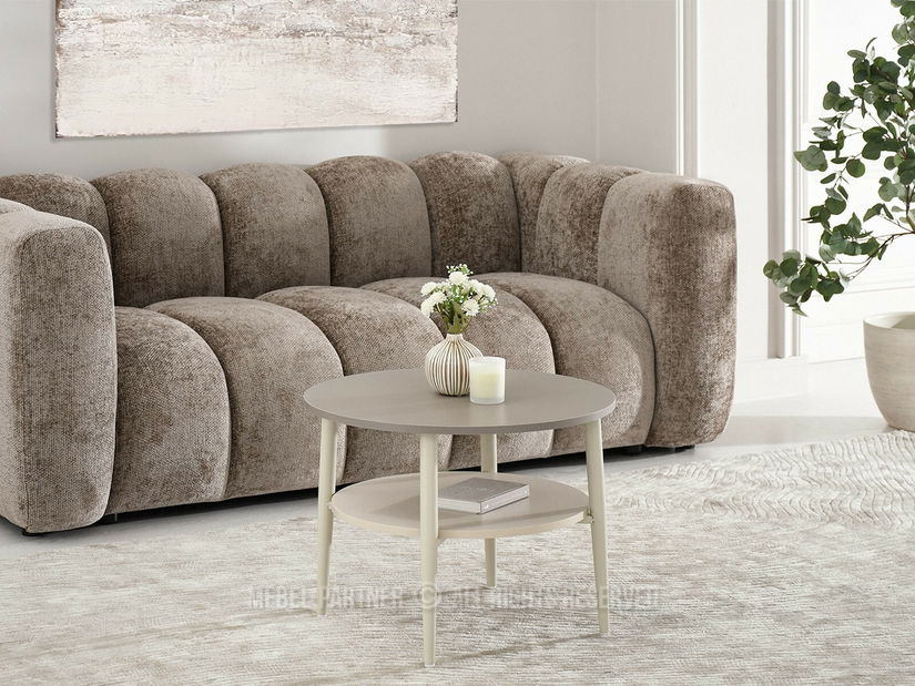 Măsuță de cafea Reforzada (bej + crem)