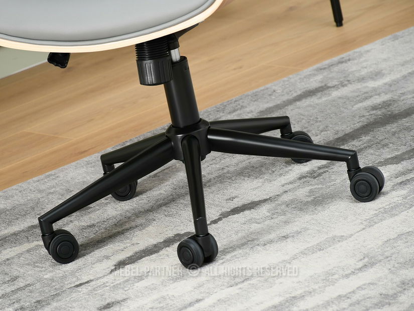 Fotel Franc (szürke tölgy + fekete)