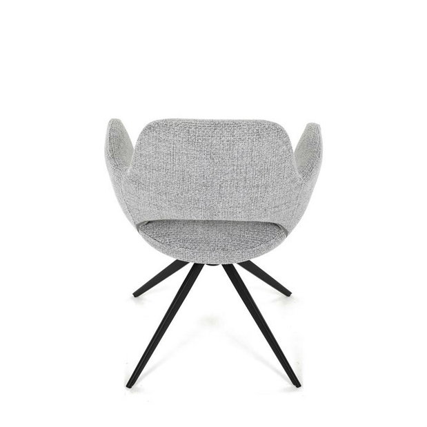 Jedálenská stolička Diamantal (sivá)