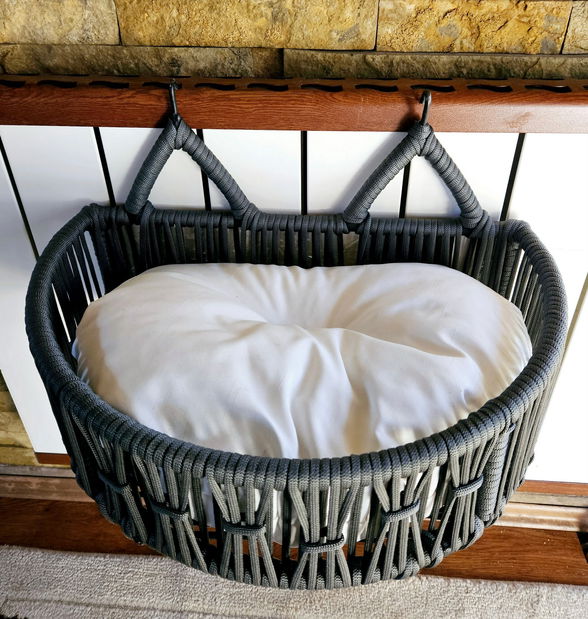 Závesný peliešok pre domáce zviera Peni (sivá)