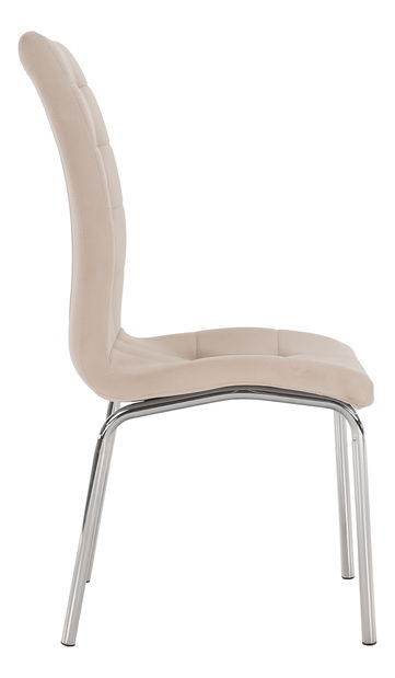 Scaun de sufragerie Harison NEW (bej + Crom)