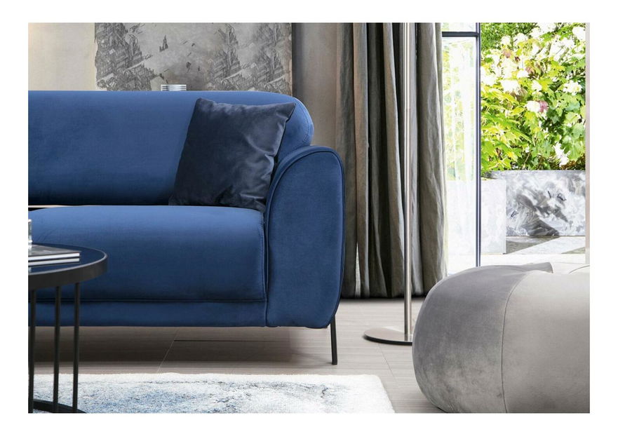 Colțar Imagetta (S) (albastru marin + negru)