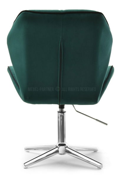 Kreslo Velma S (zelená + čierna)