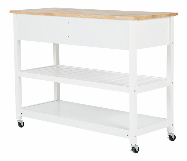 Cărucior servire Noida (alb) *vânzare