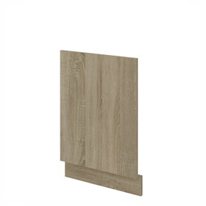 Dvierka na vstavanú umývačku Sylrona ZM 570 x 446 (biela + dub sonoma)