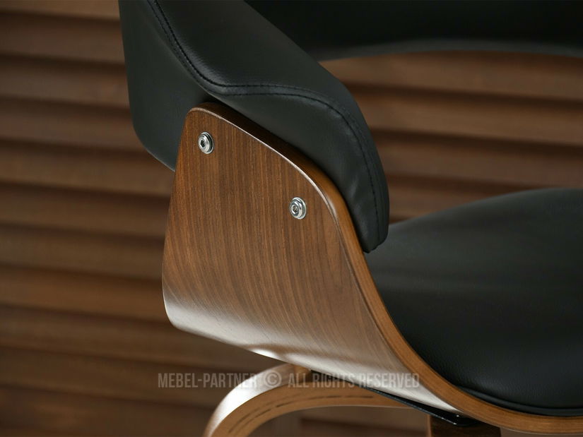 Stolica Enzo H (tamni orah + orah)