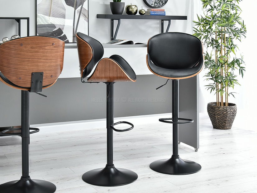 Scaun Hope (nuc închis + negru)